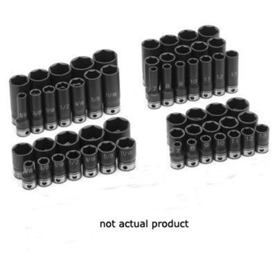 GRE81024R image(1) - Grey Pneumatic 3/8" Drive x 3/4" Standard Duo-Socket - 6 Point