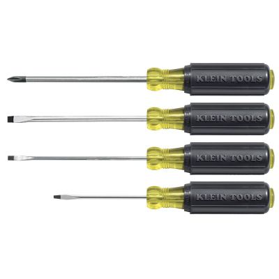 KLE85484 image(1) - Klein Tools Screwdriver Set, Mini Slotted and Phillips, 4-Piece
