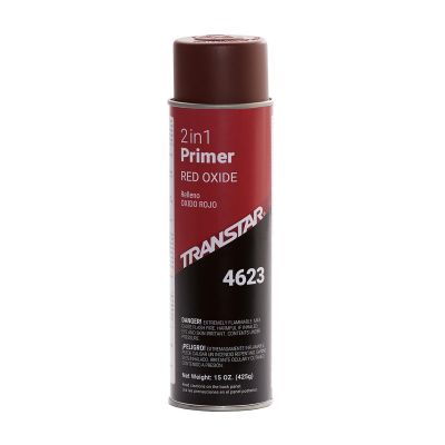 TRP4623 image(0) - Transtar Autobody Products 4623 2-in-1 Primer Aerosol Can - 16 oz Net Weight - Red