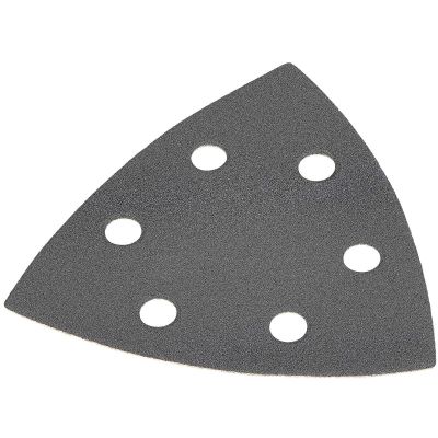 DWTDWASPTRI22 image(0) - DEWALT Dwasptri22 Hook And Loop Triangle 220 Grit Sandpaper, 12-Pack