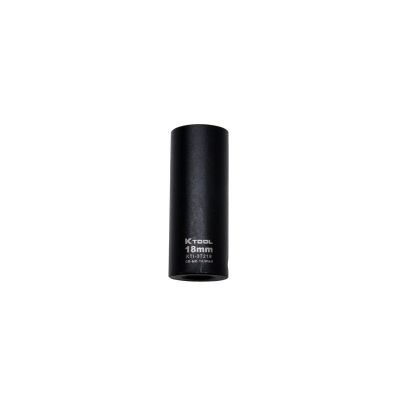 KTI37218 image(1) - K Tool International 18MM 3/8 Drive Impact 6 Point Deep Socket