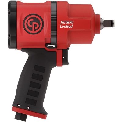 CPT8941077487 image(0) - Chicago Pneumatic CP7748TL - 1/2 Inch Air Impact Wrench, Torque Limited, Pistol Handle, Max Torque Reverse Output 960 ft.lbs / 1300 Nm - 7000 RPM, Twin Hammer