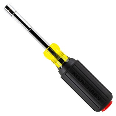 KLE65413M image(0) - Klein Tools Metric Color-Coded Nut Driver, Heavy-Duty Hollow-Shaft, 13mm