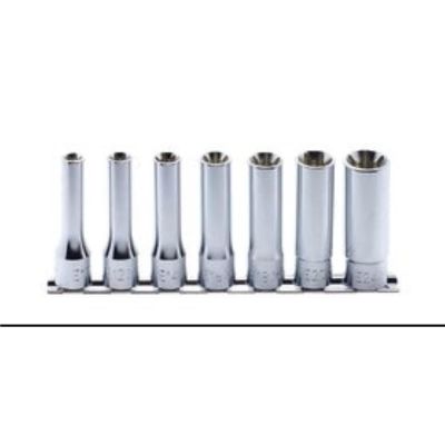 KKNRS4325-7 image(0) - Ko-ken USA RS4325/7 1/2 Sq. Dr. Socket 7-Pcs TORXA set E10-E24