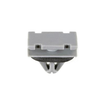 AVC21374 image(0) - AUVECO 21374 Rocker Molding Clip, (12 x 20 mm Top and Bottom) Head x 11 mm L Stem x 9 mm Hole, Nylon, Gray