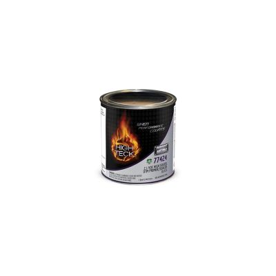 HIT77424-4 image(0) - High Teck Products 77424-4 High Solids Primer/Sealer, 1 qt, Black, 2.1 lb/gal VOC, 4:1 Mixing