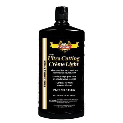 PES133432 image(0) - Presta Strata 133432 Ultra Cutting Creme Light Compound, 32 oz Bottle, White