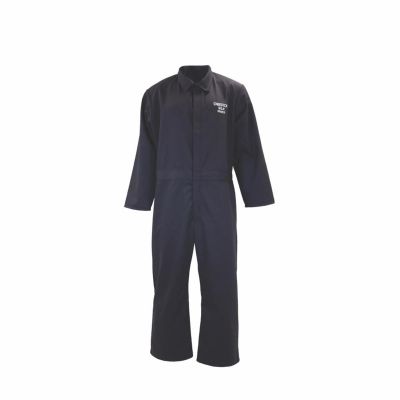 OBRBSA-CBX7NB-R3XL image(0) - OBERON Coveralls - Arc Flash & Flame Resistant Basic - 8 Cal BSA - Color: Navy Blue - Size: 3XL