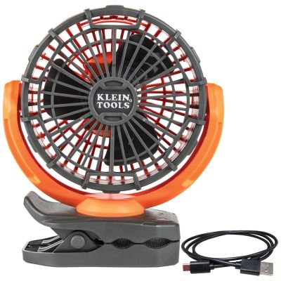 KLEPJSFM1 image(0) - Klein Tools Rechargeable Personal Jobsite Fan