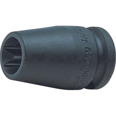 KKN13425-E4 image(0) - Ko-ken USA 13425-E4 3/8 Sq. Dr. Impact TORX E4 Socket - Length 32mm