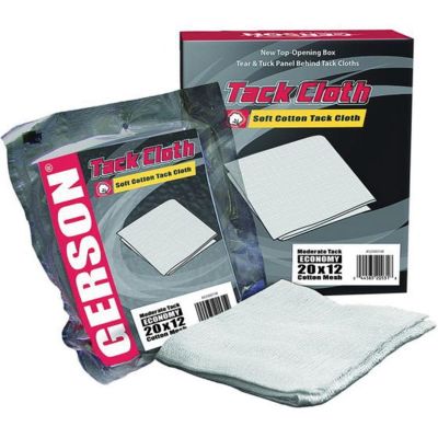 GEC020001W image(0) - Gerson Co. 020001W Economy Tack Cloth, 36 in L x 18 in W, White