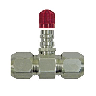 SRRAC412H image(0) - S.U.R.&R. 1/2" Service Port Valve - HS 1