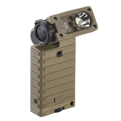 STL14031 image(0) - Streamlight Sidewinder Military Model - White, Red, Blue, IR LEDs - Includes E-Mount and (2) &ldquo;AA&rdquo; Alkaline Batteries - Clam - Coyote