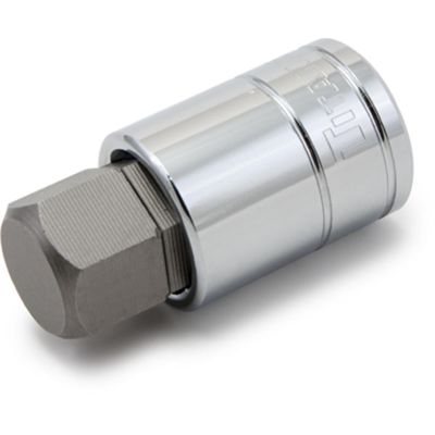TIT15621 image(1) - TITAN 1/2" DR. 21MM HEX BIT SOCKET
