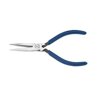 KLED327512C image(0) - Klein Tools Pliers, Needle Nose Pliers, Slim, 1/16-Inch Point Diameter, 5-Inch
