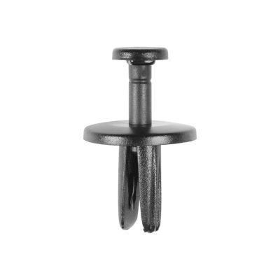 AVCAP12567 image(0) - AUVECO AP12567 Push-Type with Open End Front Fender Mud Skirt and Fender Liner Retainer, 11/16 in Dia, Nylon, Black
