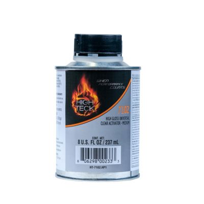 HIT7102-16 image(0) - High Teck Products 7102-16 Medium Activator, 1/2 pt, Liquid, Use With: 7100 High Gloss Universal Urethane Clear