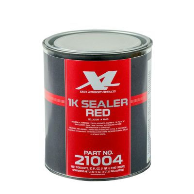 XLB21004 image(0) - Excel Auto Body Products 1K Sealer, Red, Quart