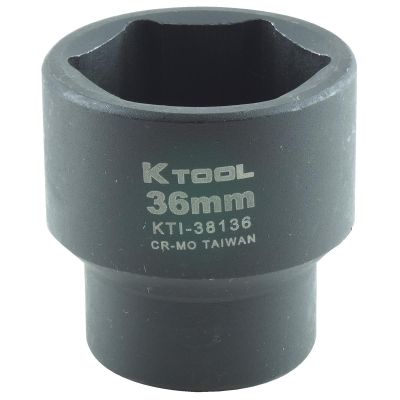 KTI38136 image(0) - K Tool International SOC IMP MET 1/2 DR 36MM