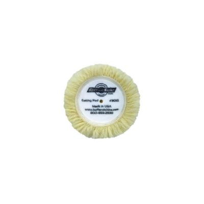 BUFTP-3 image(0) - Buff And Shine TP-3 Buffing Kit, 3 in Dia, Hook and Loop Attachment, Wool and Foam Pad, Beige