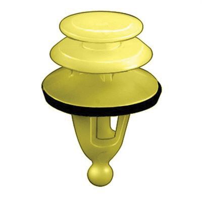 AVCAP18930 image(0) - AUVECO AP18930 Triple Head Trim Panel Retainer, (13 mm Dia Top x 18 mm Dia Bottom) Head x (9 mm Dia x 18 mm L) Stem