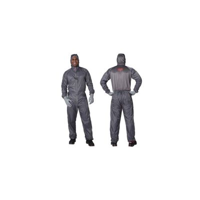 EMM520060PLAIN image(0) - EMM Specilaties Colad BodyGuard 520060 Spray Overall, 2X-Large, Gray, Nylon Taffeta 190T/1% Carbon Thread, Elastic Waist