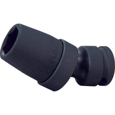 KKN13440M-11 image(0) - Ko-ken USA 13440M-11 3/8 Sq. Dr. Universal Socket 11mm 6 point Length 57mm
