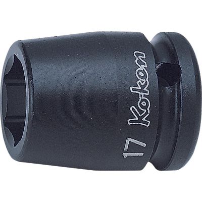 KKN14400M-17 image(0) - Ko-ken USA 14400M-17 1/2 Sq. Dr. Socket 17mm 6 point Length 38mm