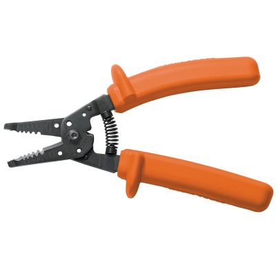 KLE11055INS image(0) - Klein Tools Insulated Klein-Kurve&reg; Wire Stripper/Cutter