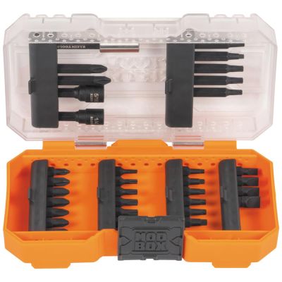 KLE33801B image(0) - Klein Tools Impact Driver Bit Set, 21-Piece