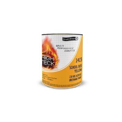HIT1415-1 image(0) - High Teck Products 1415-1 Series 1400 Acrylic Urethane Factory Pack 2K Single Stage Paint, 1 gal, School Bus Yellow