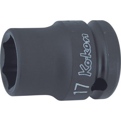 KKN14401M-28 image(0) - Ko-ken USA 14401M-28 1/2 Sq. Dr. Socket 28mm 6 point Length 40mm Thin walled