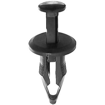 AVC20359 image(0) - AUVECO 20359 Push-Type with Closed End Type 6 Bumper Cover Retainer, 18 mm Dia Head x 26 mm L Stem, Nylon, Black