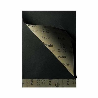 SUA08110 image(0) - Sunmight USA Corporation 08110 Plain Sheet, 9 in W x 11 in L, P180 Grit, Aluminum Oxide Abrasive, Wet/Dry