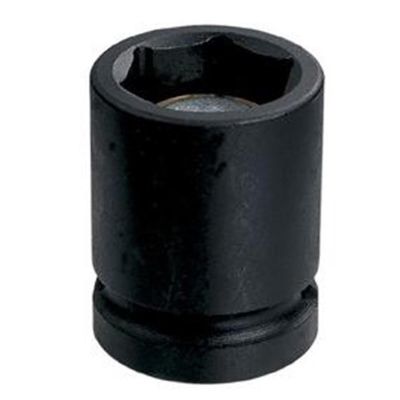 GRE1016MG image(1) - Grey Pneumatic 3/8" Drive x 16mm Magnetic Standard Socket