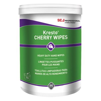 SHNKCW70W image(0) - Stockhausen ATP KCW70W Hand Cleaning Hand Cleaning Wipe, 70 ct Canister, Red, Fragrant