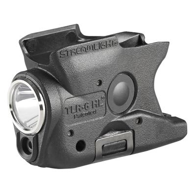 STL69352 image(0) - Streamlight TLR-6 HL G (M&P Shield&trade; 40/9) White LED / Green Laser &hyphen; Includes (3) SL-B2 Batteries and Charger &hyphen; Black