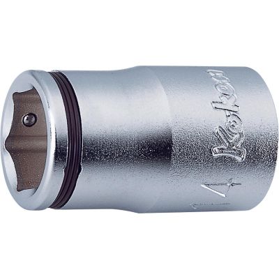 KKN4450M-19 image(0) - Ko-ken USA 4450M-19 1/2 Sq. Dr. Socket 19mm Nut Grip Length 36mm