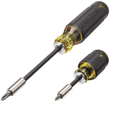 KLE85514 image(0) - Klein Tools Multi-Bit Screwdriver and Nut Driver Set, 3-Piece
