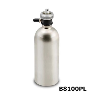 SURB8100PL image(0) - Milwaukee Sprayer B8100PL -  16 Oz. Capacity Electroless Nickel Plated Aluminum Sprayer With Plastic Top
