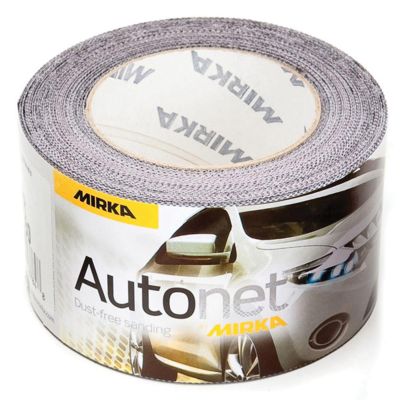 MRKAE570400 image(0) - Mirka Abrasives Autonet AE570400 AE Series Closed Coated Grip-On Sanding Sheet Roll, 2-3/4 in W x 33 ft L, P400 Grit