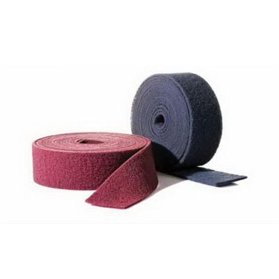 SUA80400 image(0) - Sunmight USA Corporation 80400 Scuff Roll, 4 in W x 10 yd L, Ultra Fine, Gray