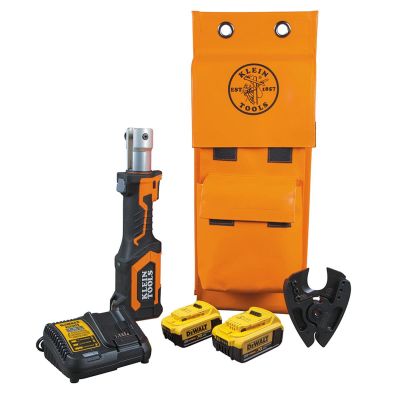 KLEBAT207T34H image(0) - Klein Tools Battery-Operated Cutter, Cu/Al, 4 Ah