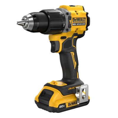 DWTDCD799D1 image(0) - DEWALT ATOMIC COMPACT SERIES 20V MAX* Brushless Cordless 1/2 in. Hammer Drill Kit