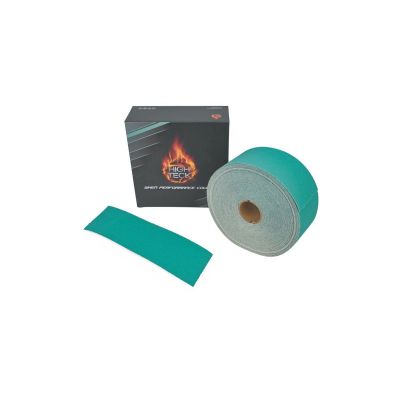 HITAFP40JP image(0) - High Teck Products (5 pcs pack) 2.75"X16.5" GREEN PSA Sanding Sheet 40 Grit
