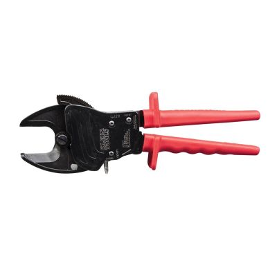 KLE63711 image(0) - Klein Tools Open Jaw Ratcheting Cable Cutter