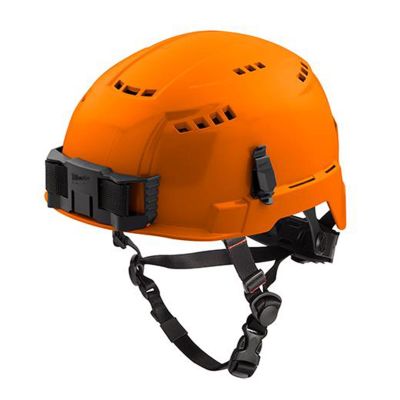 MLW48-73-1312 image(1) - Milwaukee Tool BOLT Orange Vented Safety Helmet (USA) - Type 2, Class C