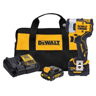 DWTDCF903GJ1G1 image(0) - DeWalt XTREME 12V MAX* Brushless 3/8-in. Cordless Impact Wrench Kit