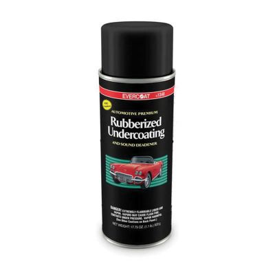 FIB1348 image(0) - Fibre glass Evercoat 101348 Low Rubberized Undercoating, 18 oz, Black, Low VOC VOC, Liquid, Rubberized (Y/N): Yes