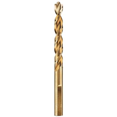 DWTDWA1215 image(0) - DEWALT 15/64" Pilot Point Industrial Cobalt Alloy Steel Drill Bit